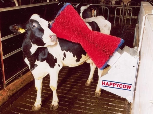 18690 Автоматическая щетка для коров HAPPYCOW Uno с полипропиленовой щетиной Kerbl