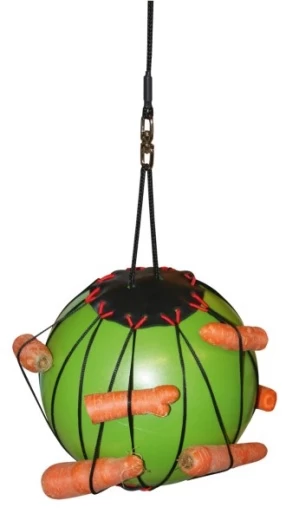 Мяч игровой терапевтический для лошадей 25см, зеленый