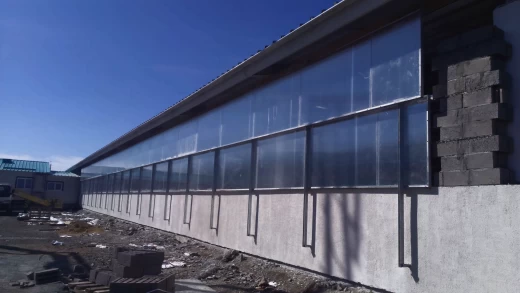 Шторы для коровника поликарбонатные