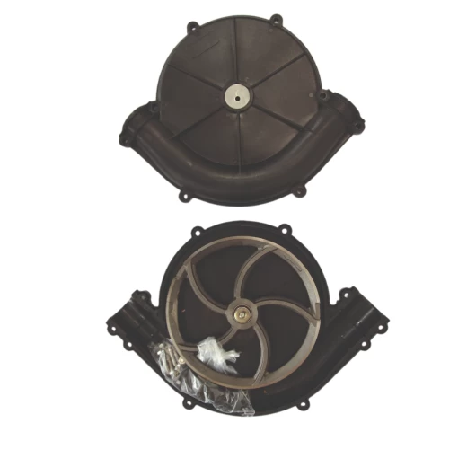 Поворотный угол 90°, чугун + смесь материалов