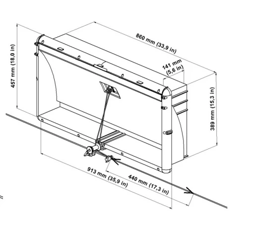Приточный клапан 3500 WALL 